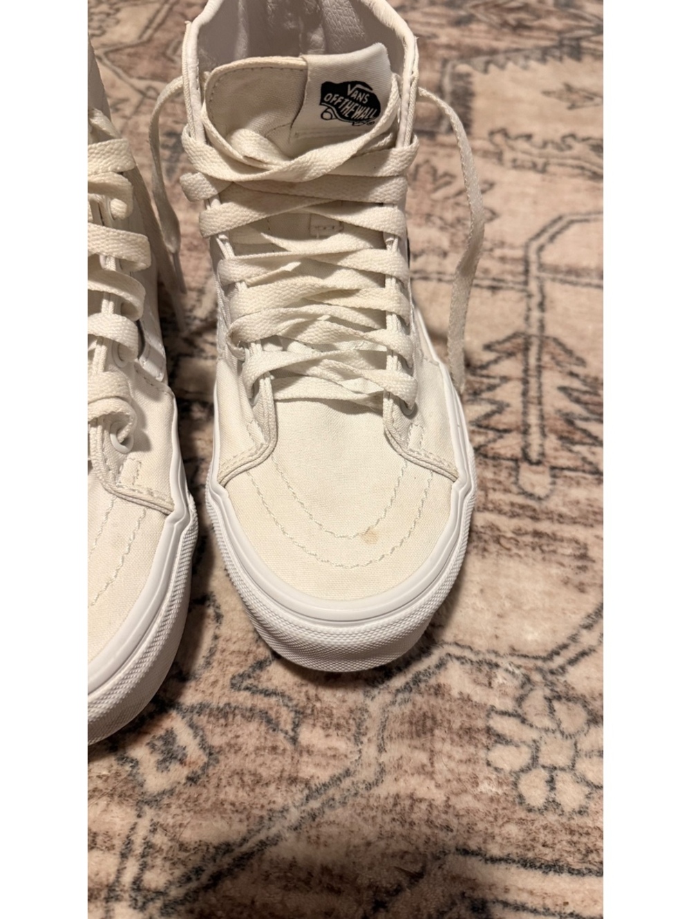White high top vans - Picture 3 of 5